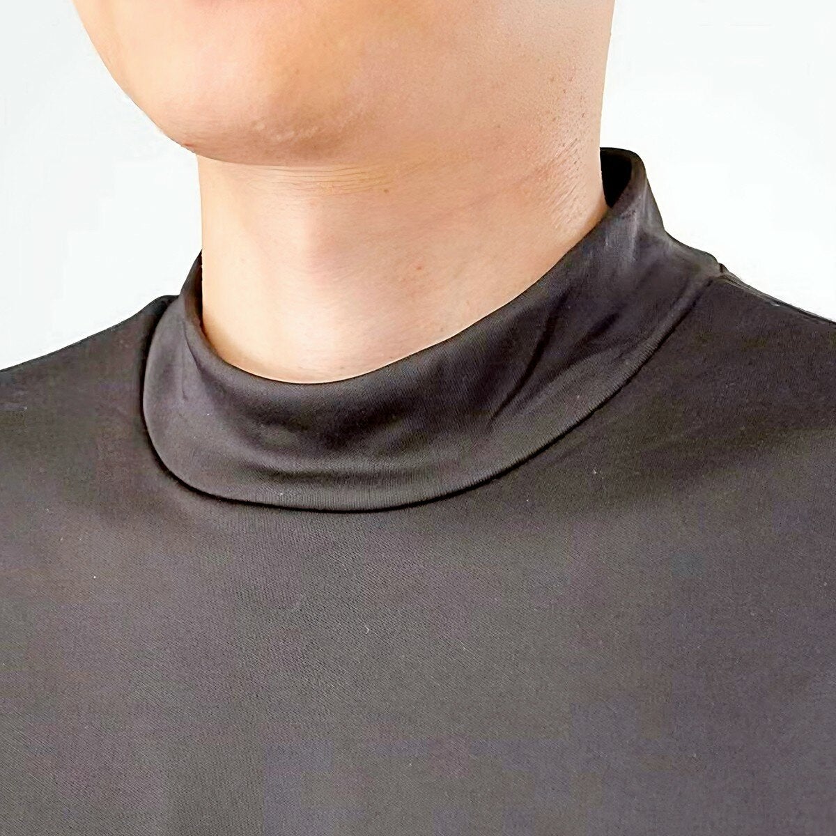 AS 男防風圓領內搭衣 黑 AS 男防風圓領內搭衣 黑