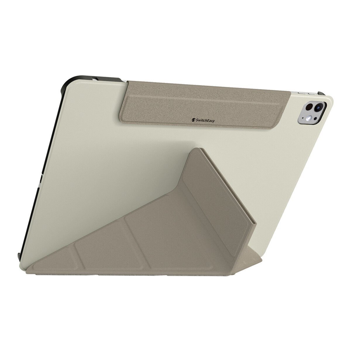 SwitchEasy Origami 全方位多角度支架保護套 iPad Pro 13吋 2024 M4 星光白