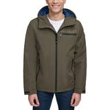 Tommy Hilfiger 男防風防潑水連帽外套 橄欖