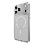 MAGEASY Bright M 不發黃軍規磁吸透明殼 iPhone 17 Pro Max(白磁圈) + 鏡頭保護貼Lenz鈦合金(迷霧鈦) + Vetro 9H 鋼化玻璃保護膜