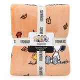 Peanuts 經典卡通舒適毯 152公分 X 177公分 橘 Peanuts 經典卡通舒適毯 152公分 X 177公分 橘