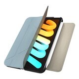SwitchEasy Origami 全方位多角度支架保護套 適用於 iPad mini 7 2024 / A17 Pro / mini 6 2021 寧靜藍