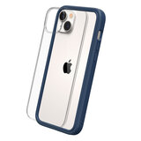 犀牛盾 iPhone 14 Plus MOD NX 防摔手機殼 + 9H 3D滿版螢幕玻璃保護貼 海軍藍
