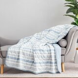 Berkshire 涼感被 152公分 X 177公分 藍條紋