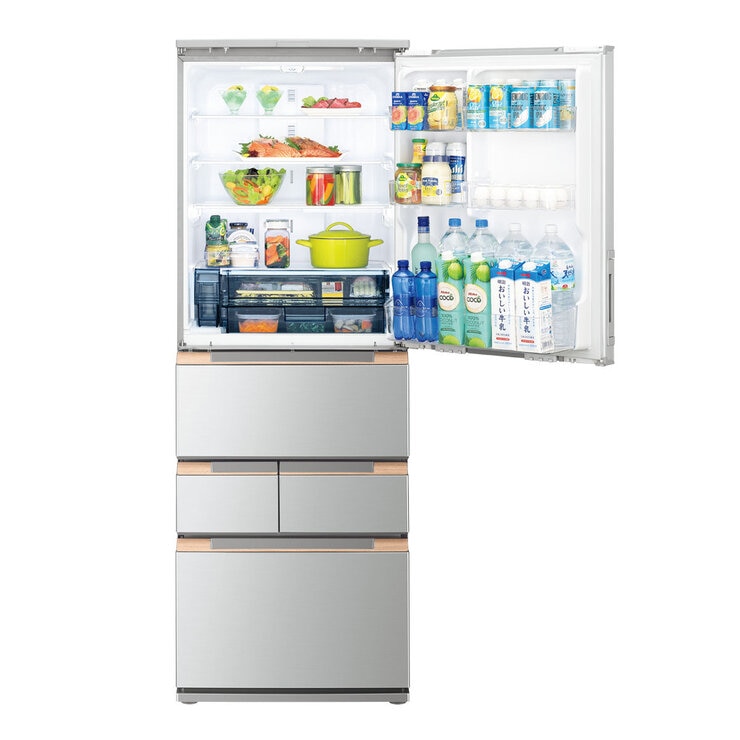 夏普 457公升自動除菌離子左右開任意門冰箱 SJ-MW46HT-S