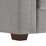 Thomasville L型布面沙發床 淺灰色