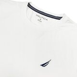 Nautica 男短袖上衣 白