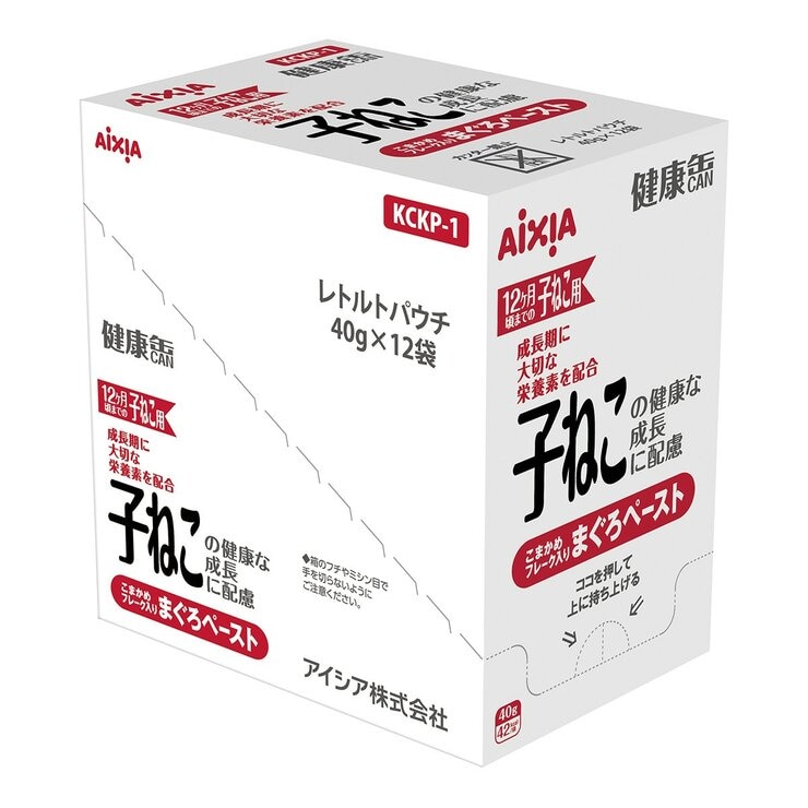 愛喜雅 健康缶貓餐包 幼貓 40公克 X 12包 X 4入