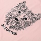 Juicy Couture 女刺繡短袖上衣 粉
