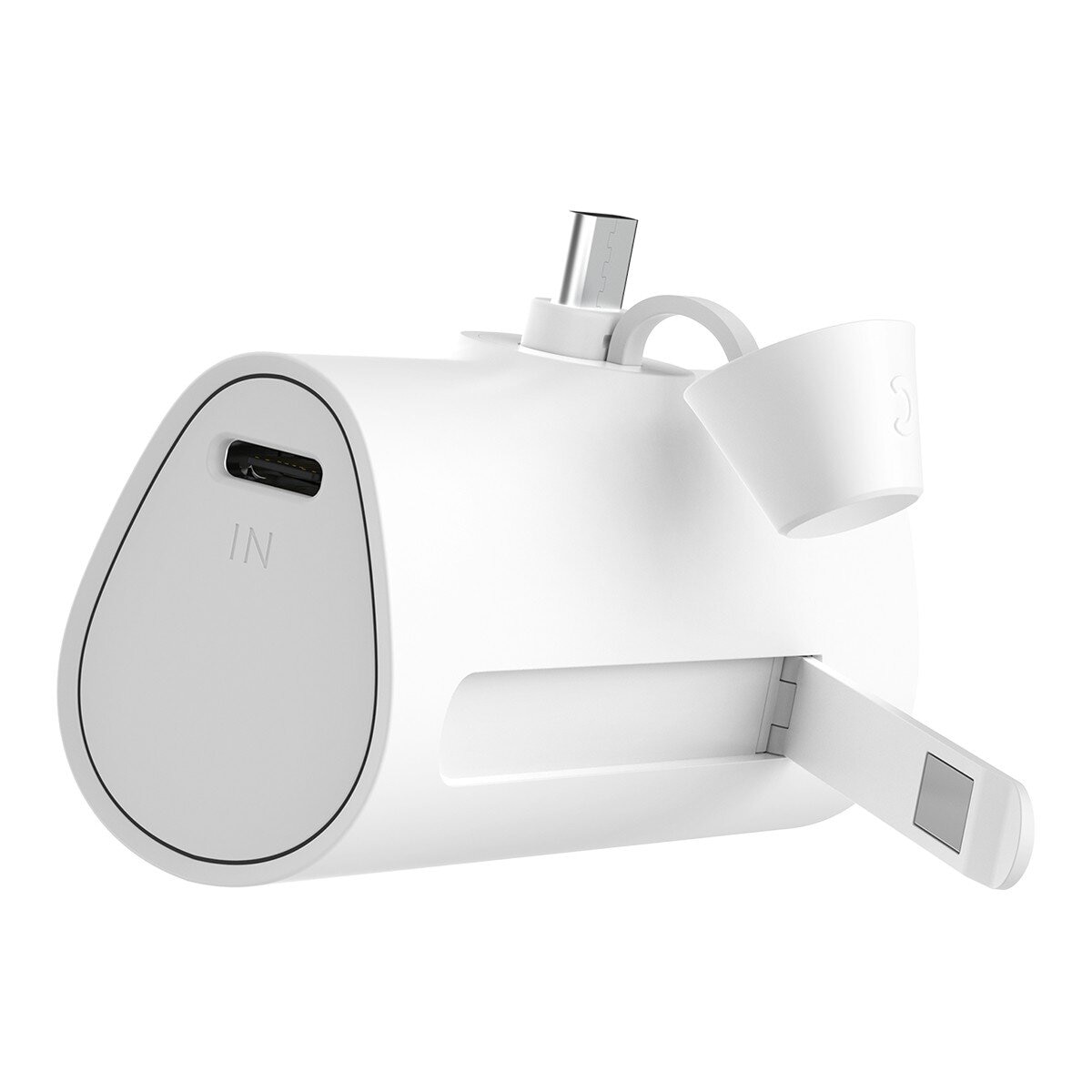 PQI USB-C 20W 快充口袋行動電源 PD05 兩入組 白色