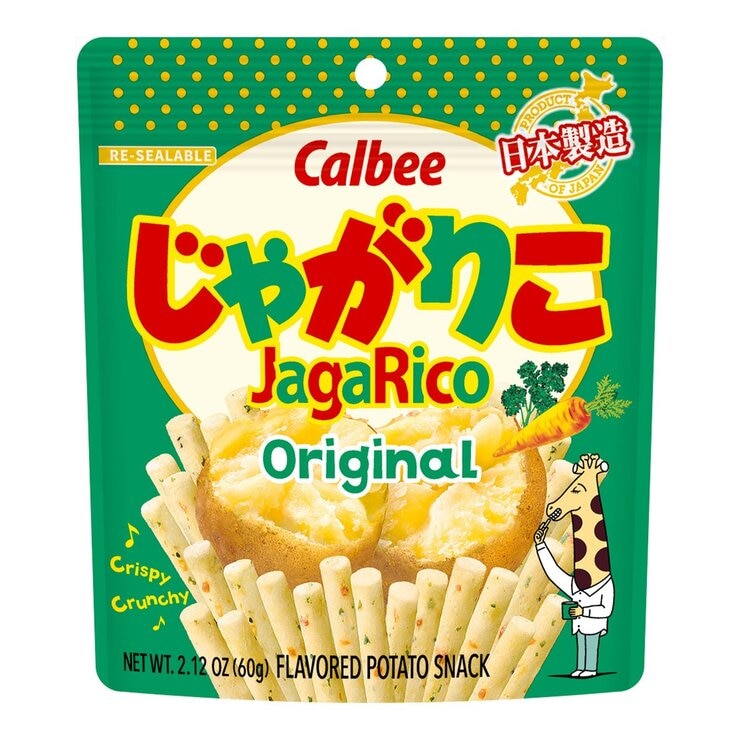 Calbee JagaRico 原味薯條 60公克 X 12入