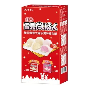 樂天 雪見大福冰淇淋綜合組 36入
