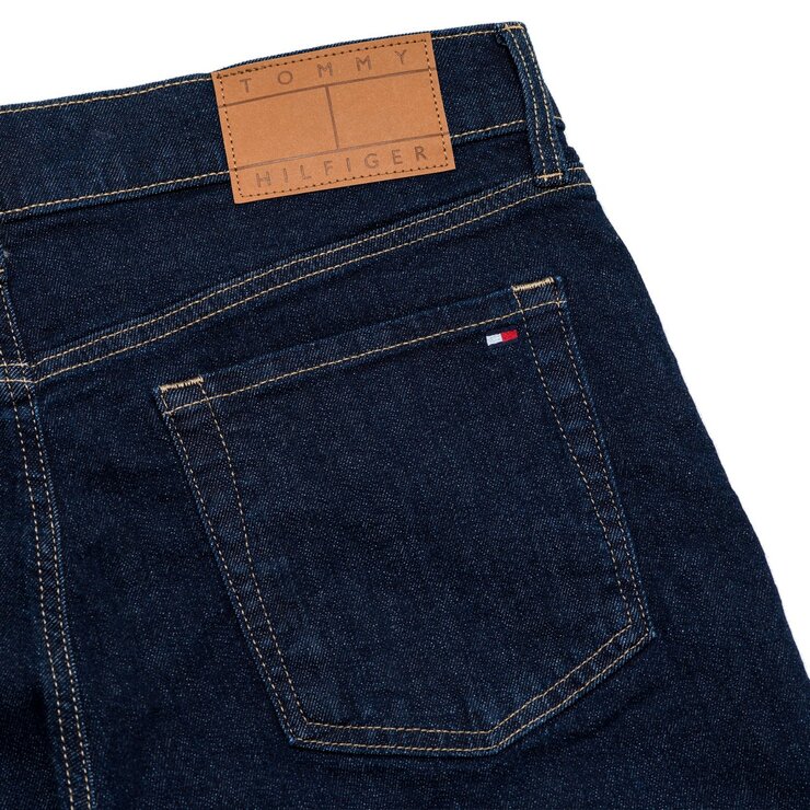 Tommy Hilfiger 男直筒牛仔褲 深藍