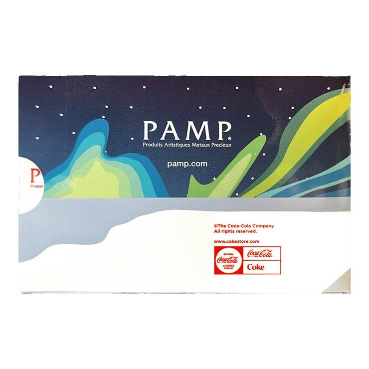 PAMP 可口可樂北極熊 黃金條塊 999.9純金 5公克 PAMP 可口可樂北極熊 黃金條塊 999.9純金 5公克