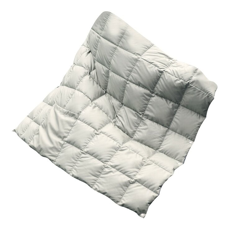 Hotel Grand 多用途羽絨毯 100公分 X 160公分 灰