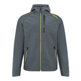 New Balance 男連帽軟殼外套 灰 New Balance 男連帽軟殼外套 灰