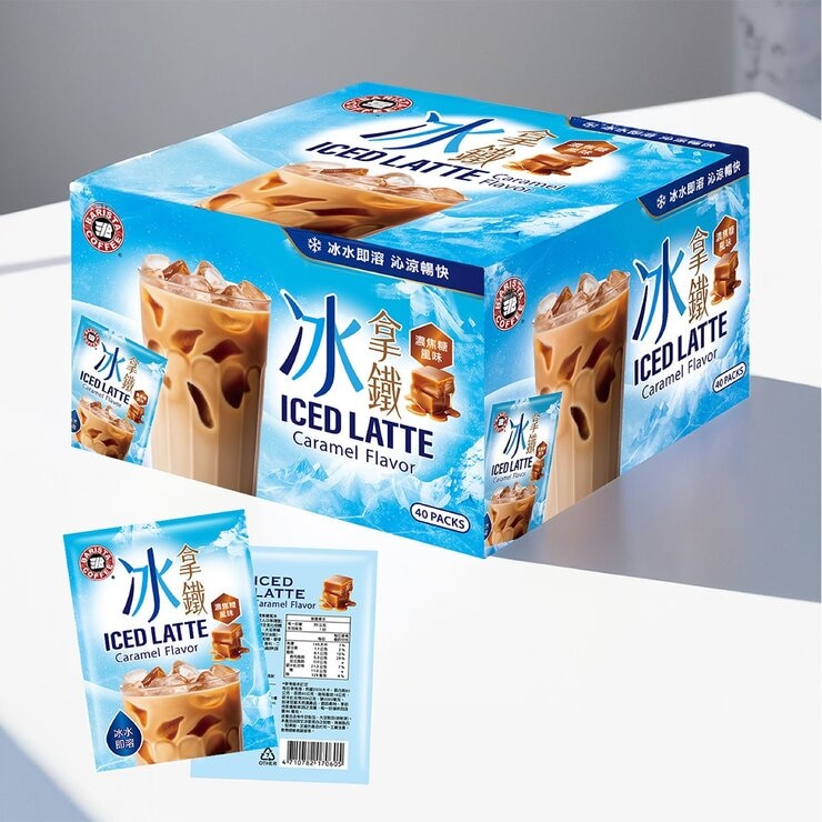 西雅圖 冰拿鐵 濃焦糖風味 30公克 X 40入