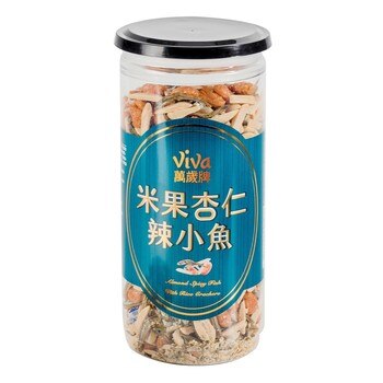 萬歲牌米果杏仁辣小魚 340公克 X 2罐 萬歲牌米果杏仁辣小魚 340公克 X 2罐