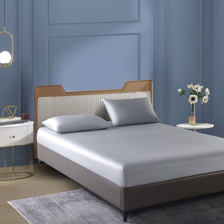 Don Home 萊賽爾素色雙人加大床包枕套三件組 182公分 X 190公分