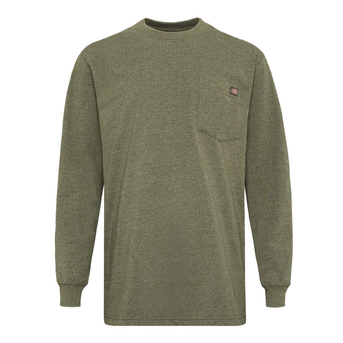 Dickies 男厚磅長袖上衣 綠灰