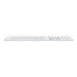 Apple 巧控鍵盤 含 Touch ID 與數字鍵盤 適用於配備 Apple 晶片的 Mac 機型 中文(注音) 白色按鍵 Apple 巧控鍵盤 含 Touch ID 與數字鍵盤 適用於配備 Apple 晶片的 Mac 機型 中文(注音) 白色按鍵