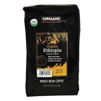 Kirkland Signature 科克蘭 有機衣索匹亞咖啡豆 907 公克 Kirkland Signature 科克蘭 有機衣索匹亞咖啡豆 907 公克
