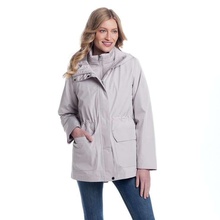 Weather Roof 女三合一防風連帽外套