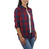 Jachs G. 女長袖格紋襯衫