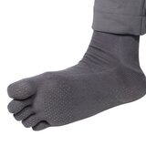 Nakai 五指防滑襪 3入組 黑 & 灰 & 藍