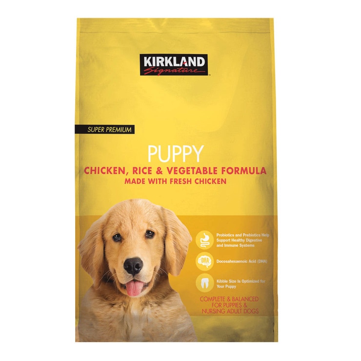 科克蘭 雞肉&米&蔬菜配方 幼犬乾狗糧 9.07公斤