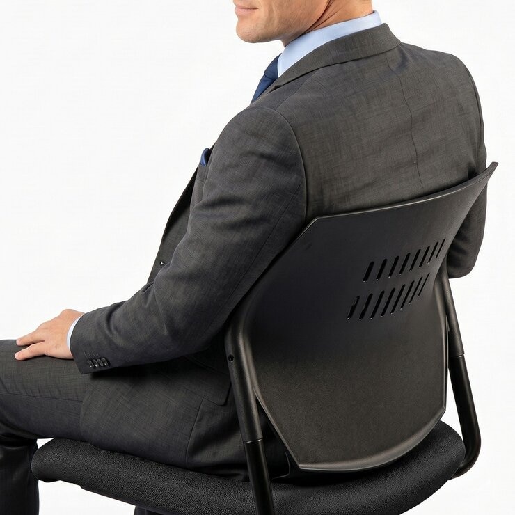 Musical Chairs Impressa 無扶手辦公椅 黑 Musical Chairs Impressa 無扶手辦公椅 黑