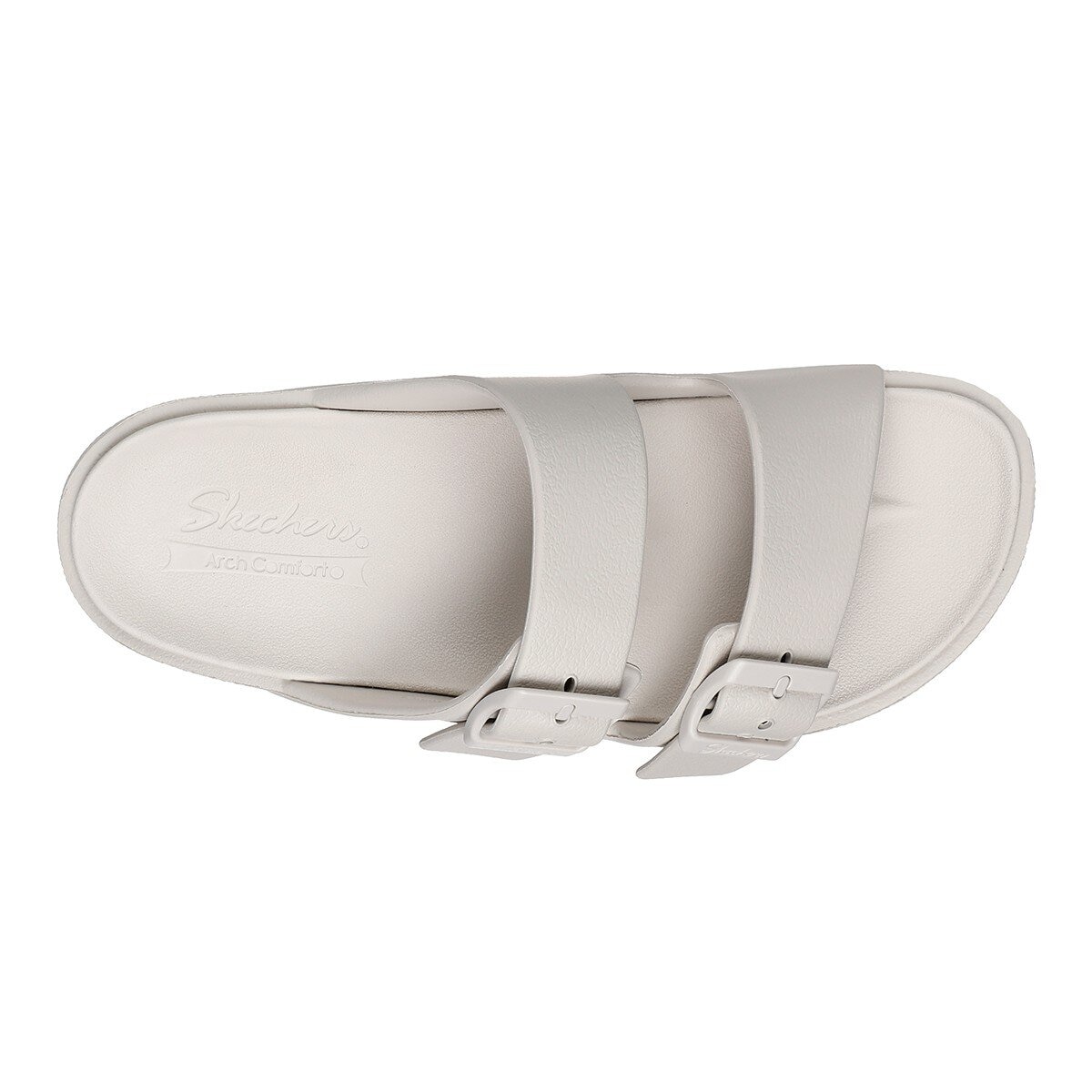Skechers 女拖鞋 米色 US 8