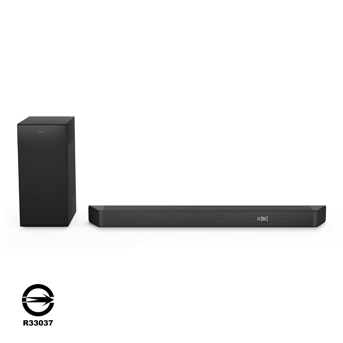 飛利浦 75吋 4K QLED Google TV 顯示器 75PQT8530 & 聲霸 TAB7908 組