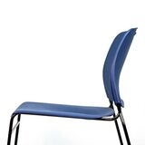 Musical Chairs Harmony 可堆疊訪客椅 2入組 深藍