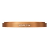 MAGEASY Odyssey Strap M 超軍規防摔掛繩手機殼 iPhone 17 Pro Max(珊瑚/魅力橘) + 鏡頭保護貼Lenz(珊瑚) + Vetro 9H 鋼化玻璃保護膜