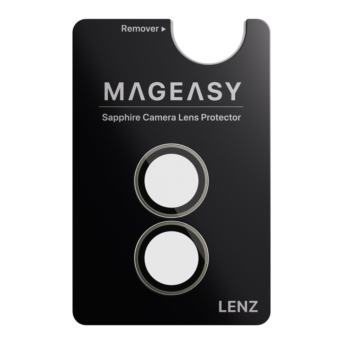 MAGEASY MagStand 360 M 磁吸旋轉支架防摔手機殼 iPhone 17 (透明) + 鏡頭保護貼Lenz(鼠尾草) + Vetro 9H 鋼化玻璃保護膜