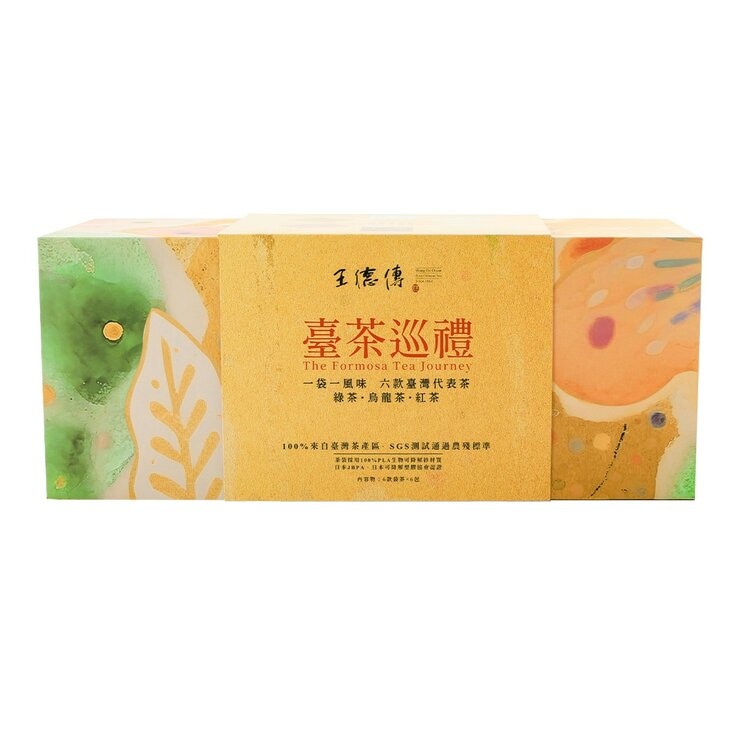 王德傳 臺茶巡禮袋茶禮盒 36包入