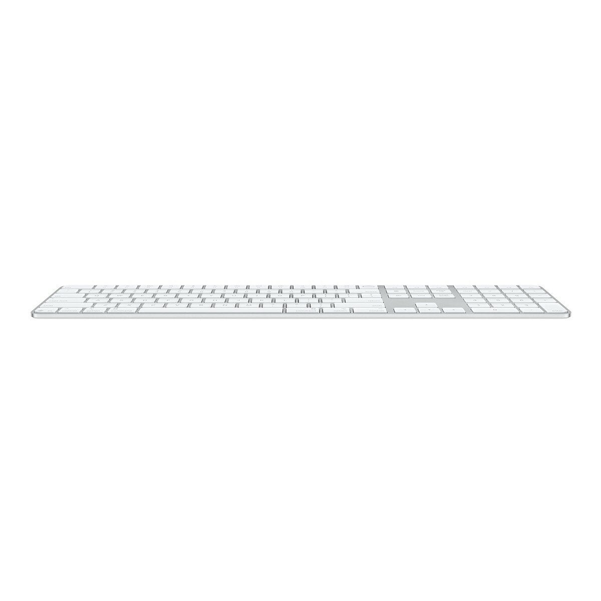 Apple 巧控鍵盤 含 Touch ID 與數字鍵盤 適用於配備 Apple 晶片的 Mac 機型 中文(注音) 白色按鍵 Apple 巧控鍵盤 含 Touch ID 與數字鍵盤 適用於配備 Apple 晶片的 Mac 機型 中文(注音) 白色按鍵