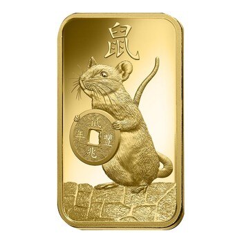 PAMP鼠年彌月黃金條塊5G PAMP鼠年彌月黃金條塊5G