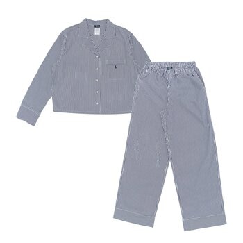 Polo Ralph Lauren 女長袖睡衣套組 深藍 XL