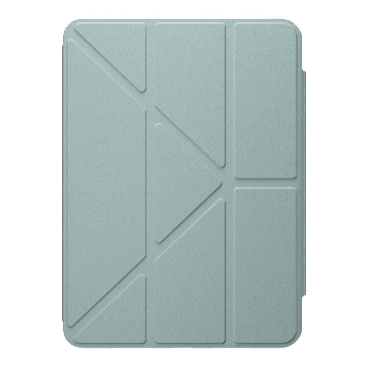 MAGEASY Facet Bracket Pelindung Belakang Transparan Untuk iPad Air 2024 11 inci / M3 2025 / M2 2024 Biru Tenang