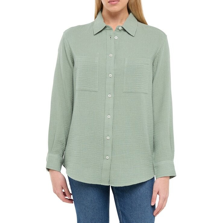GAP 女長袖襯衫 GAP 女長袖襯衫