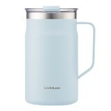 LocknLock 都會馬克咖啡杯 600毫升 X 2件組 淺綠+淺藍 LocknLock 都會馬克咖啡杯 600毫升 X 2件組 淺綠+淺藍