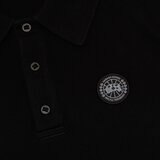 Canada Goose 男短袖Polo衫 黑