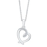 0.05克拉 圓形鑽石項鍊 VS2/I