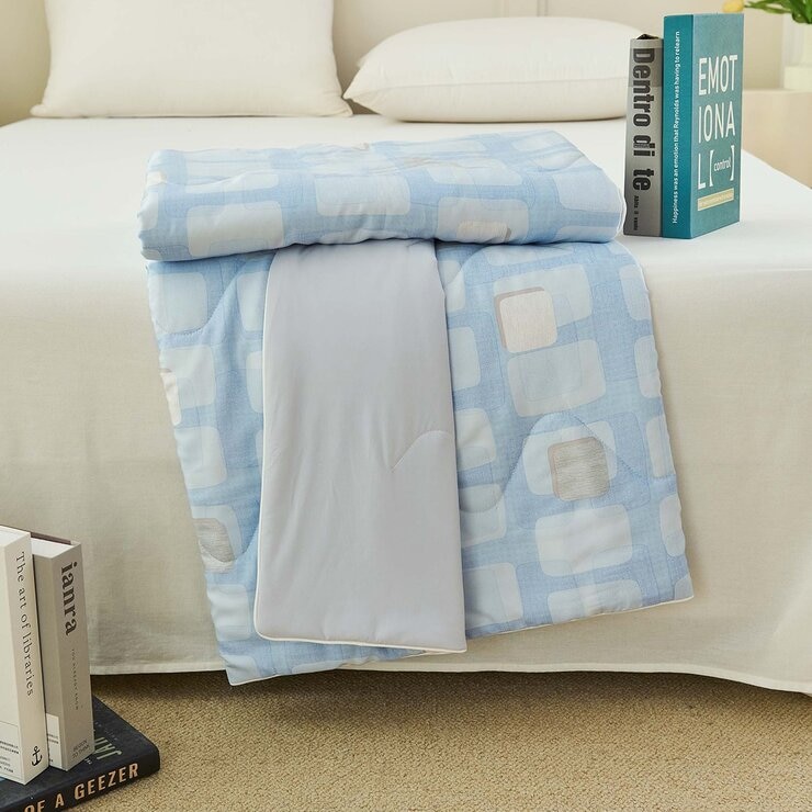 Don Home 萊賽爾沁涼被 150公分 X 200公分 格韻