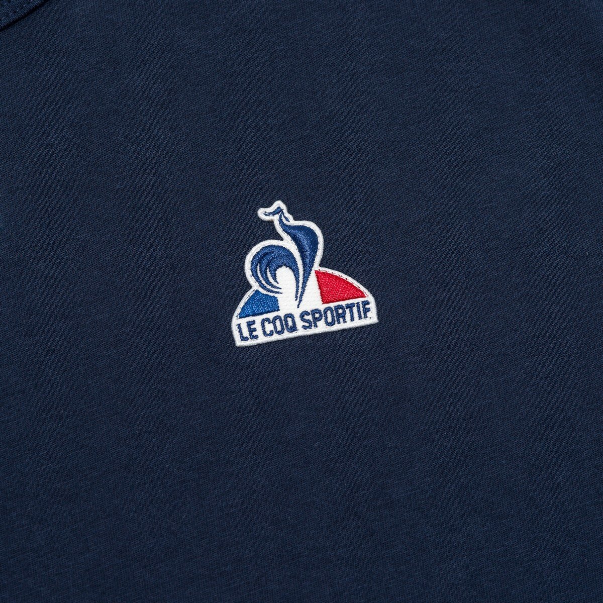 Le Coq Sportif 男短袖純棉上衣 深藍