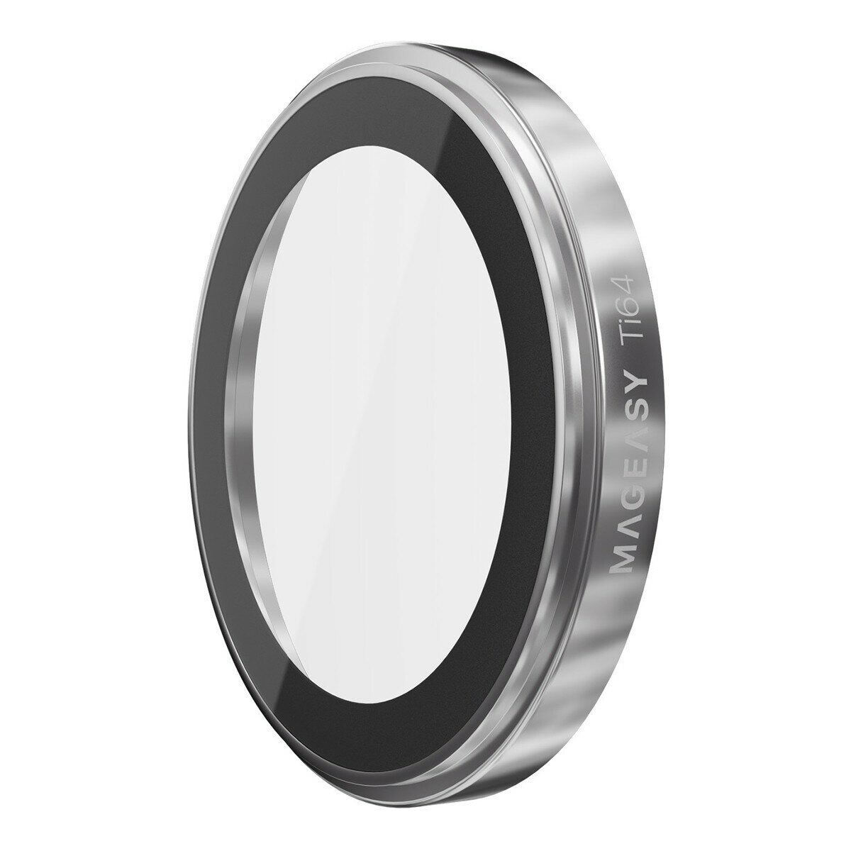 MAGEASY Bright M 不發黃軍規磁吸透明殼 iPhone 17 Pro(白磁圈) + 鏡頭保護貼Lenz鈦合金 + Vetro 9H 鋼化玻璃保護膜