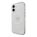 MAGEASY Bright M 不發黃軍規磁吸透明殼 iPhone 17 (白磁圈) + 鏡頭保護貼Lenz(鼠尾草) + Vetro 9H 鋼化玻璃保護膜