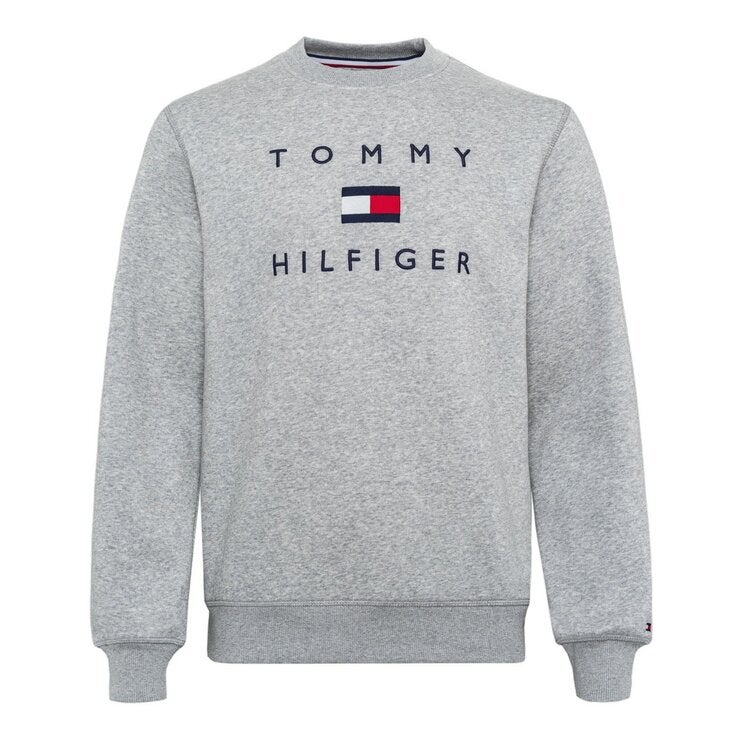 Tommy Hilfiger 男刷毛長袖上衣 灰 Tommy Hilfiger 男刷毛長袖上衣 灰